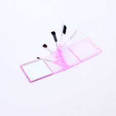 Набор кистей для макияжа в футляре с зеркалом