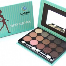 Палетка перламутрових тіней для повік  15 кольорів Lorina
