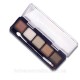 Тіні для повік перламутрові 5-кольорові FLEUR 