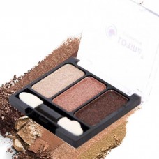 Тіні для повік перламутрові 3-колірні "Мікс" Lorina 