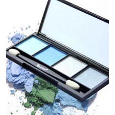 Тіні для повік Lorina атласні 4-кольорові "Квадро" Lorina 