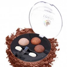 Тіні для повік запечені 3-колірні "Тріо" Lorina 