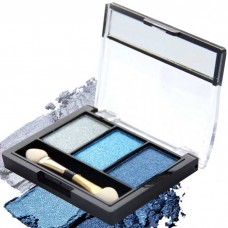 Тіні для повік з шимером 3-колірні "Сяйво" Lorina 